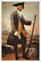 Carlos III en traje de cazador (1786-1788), Francisco de Goya y Lucientes. Museo Nacional del Prado