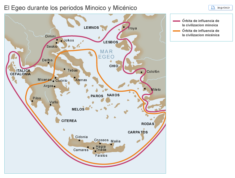 Apogeo de Creta en el per�odo Minoico