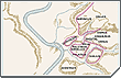 Plano de la topografa de la Roma primitiva