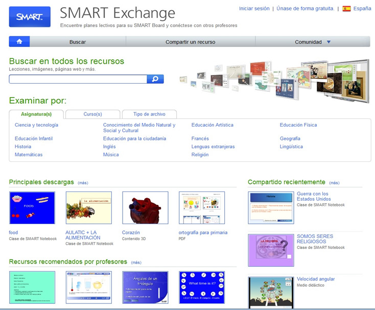 Portal de recursos Smart Exchange