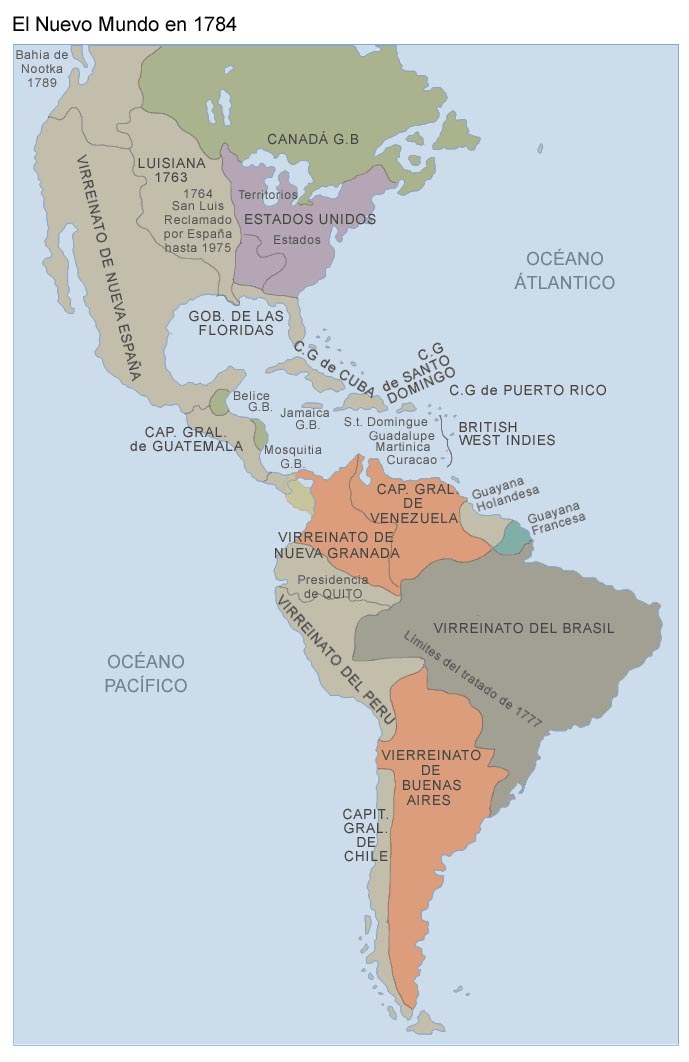  am&eacute;rica 1784