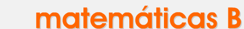 Matem&aacute;ticas B